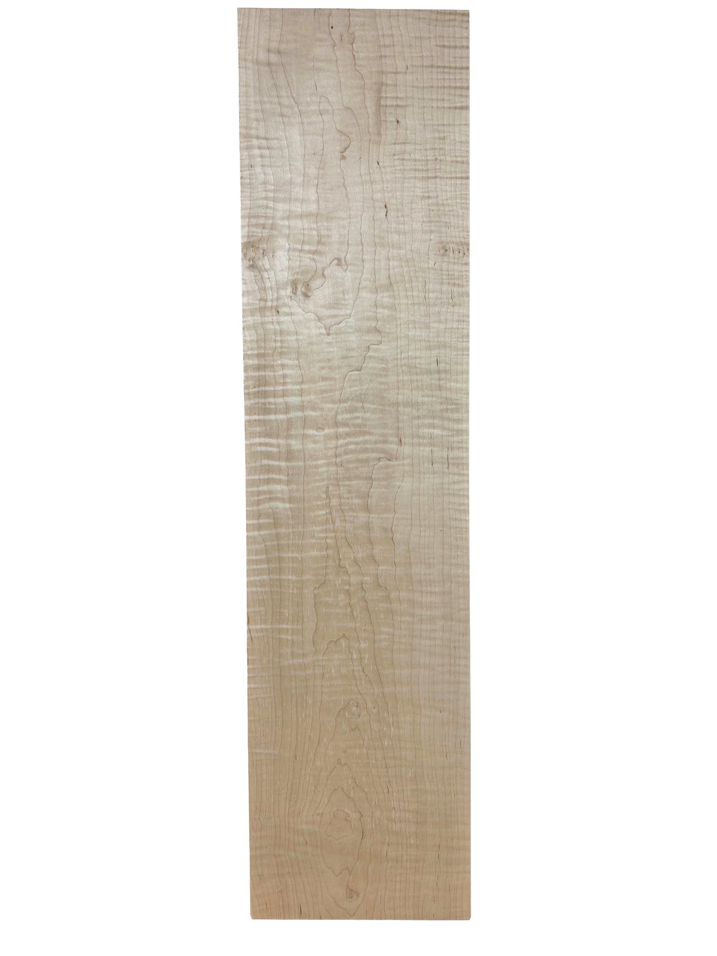 Curly Maple Board - 36" x 9" x .75"  WE1030