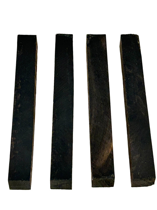 Ebony, Gabon Pen Blank Packs -  6" x 5/8" x 5/8"  (4pcs/pack)  [E789]