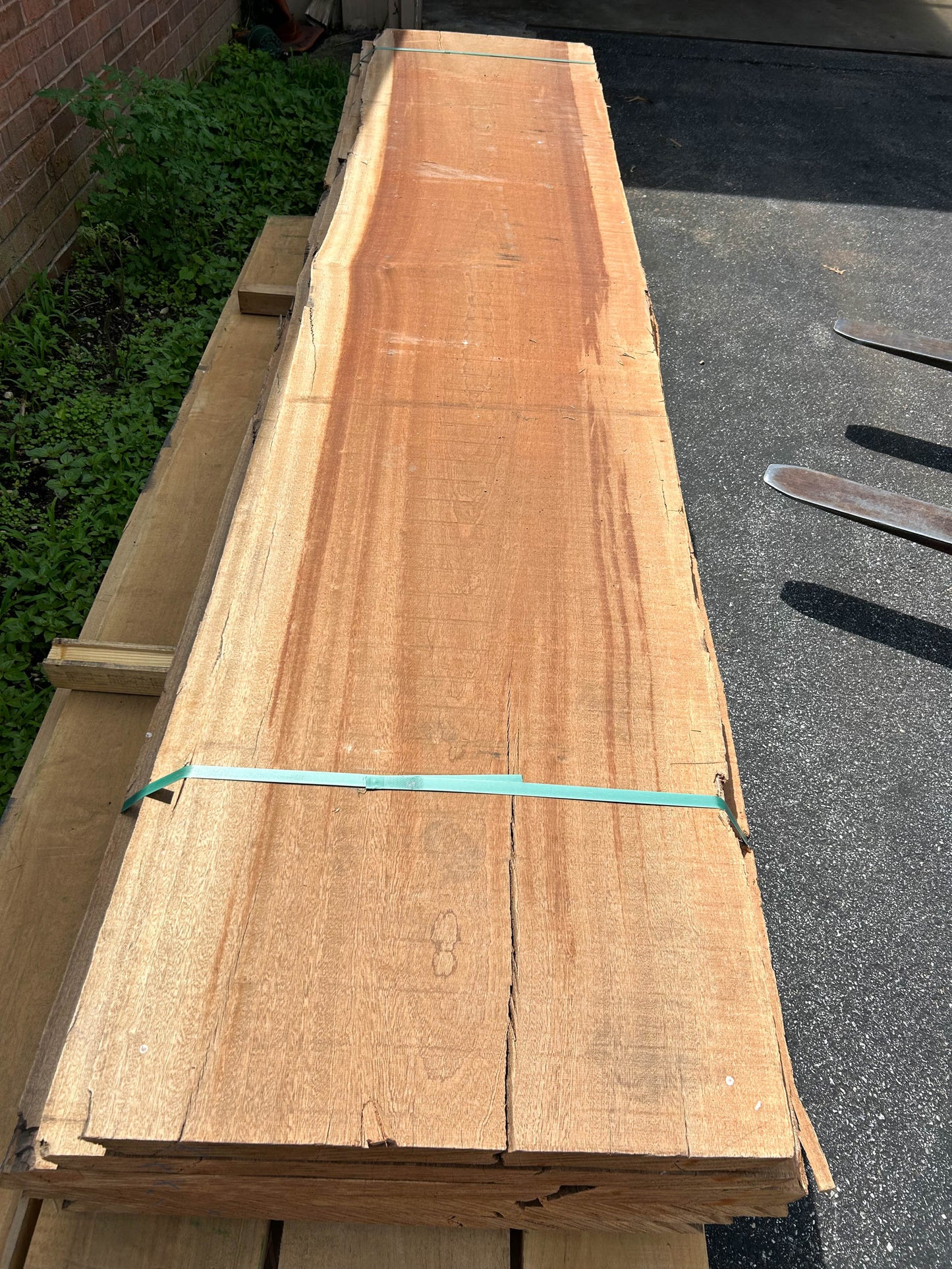 Sapelli, 6/4 Live Edge Slabs - various sizes [WE327]